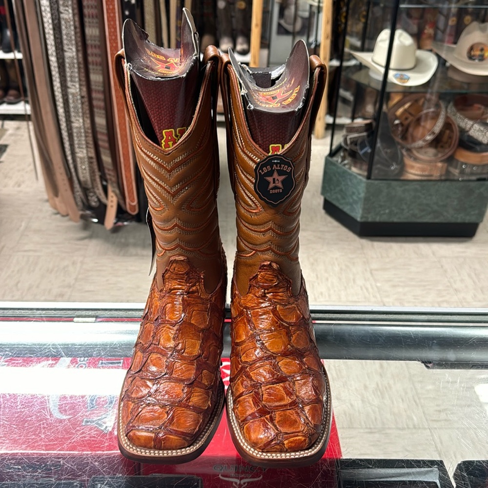 Pirarucu Mens cowboy boots